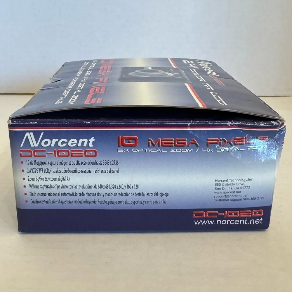 Norcent DC-1020 Digital Camera 10 Megapixel with 2.4
